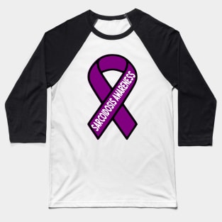 Sarcoidosis Awareness/Ribbon Baseball T-Shirt